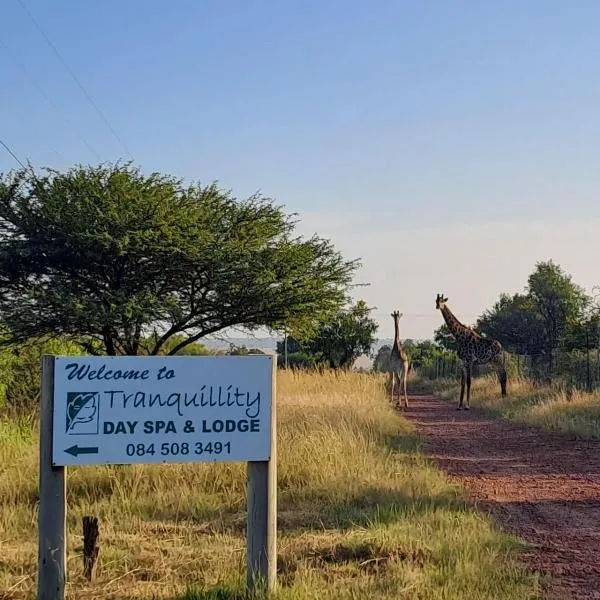 Tranquillity Day Spa & Lodge, hotel in Baviaanspoort