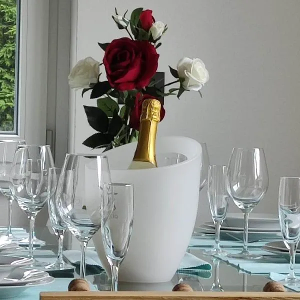 Tirano Express Luxury Appartamento rialzato con vista giardino, barbecue e comfort esclusivo، فندق في تيرانو