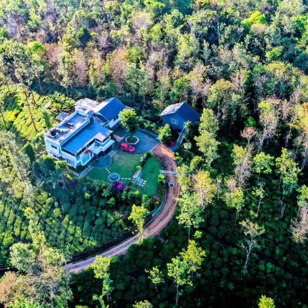 Villa Tesori - Holiday home overlooking a river & waterfalls, hótel í Vaduvanchal