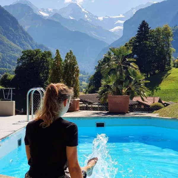 Hotel Berghof Amaranth, hotel in Lütschental