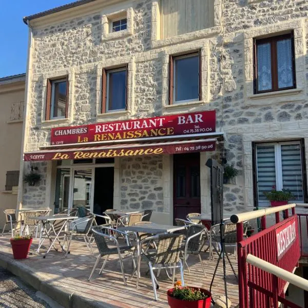 Hôtel Restaurant La Renaissance, hotel di Saint-Cirgues-en-Montagne