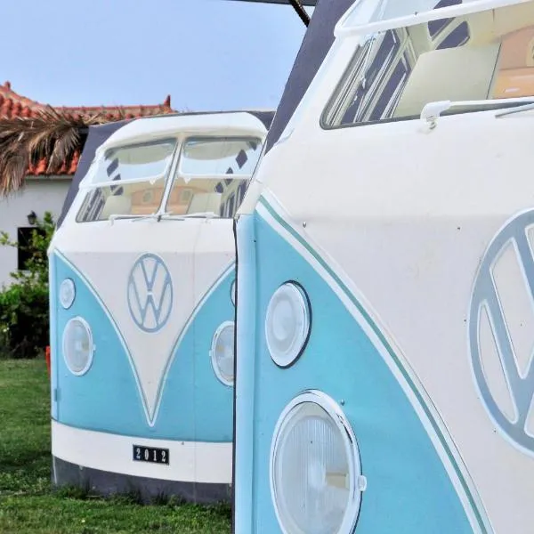 Cornelia Hippie Magic Bus, hotel en Kissamos