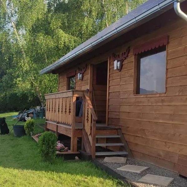 Domaine le lanis "cabane de Pauline", hotell i Saint-Girons