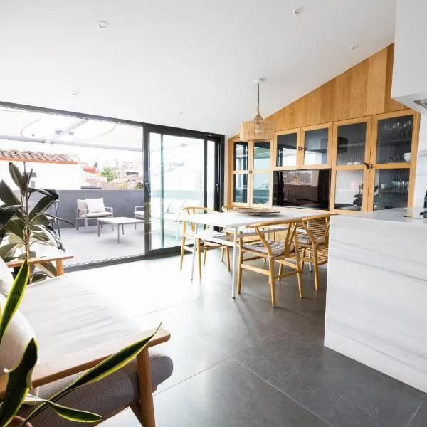 Apartamento ático en el casco antiguo, hotel v destinácii Mataró