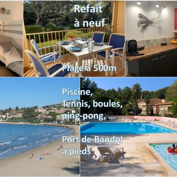 Sanary Bandol Piscine Plage Calme – hotel w mieście Sanary-sur-Mer
