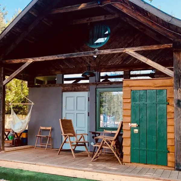 Agroturystyka Leśny Zakątek - Domek z sauną – hotel w Ożarowie