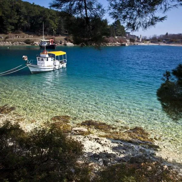 Exclusive Apartments Milahomes by the sea, boot mooring and private parking, hotel in Mali Lošinj