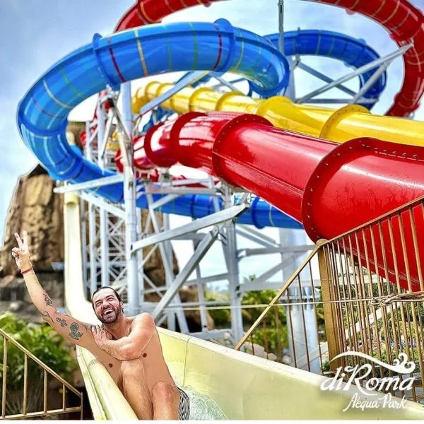Spazzio diRoma acesso diRoma Acqua Park gratuito Star Temporada, hotel v destinaci Caldas Novas