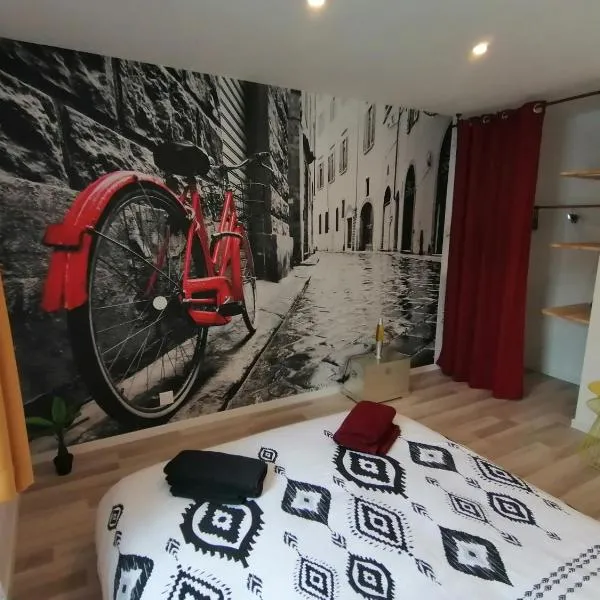 Le Vélo Vintage, Beau 2 pièces centre ville, hotell sihtkohas Tonneins