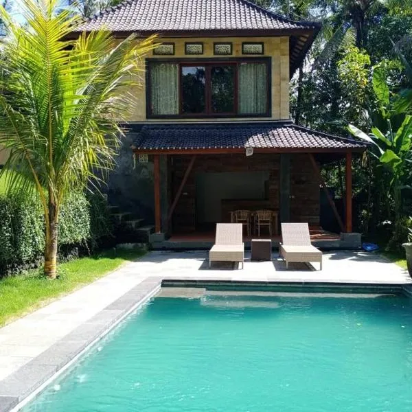 Mambul garden private villa, hotel v Ubudu