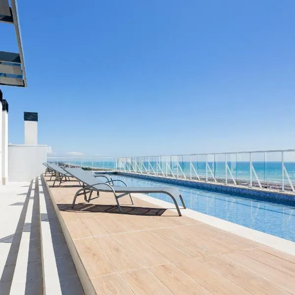 Apartamentos con terraza frente al mar by Color Flats, hotel in Canet de Berenguer