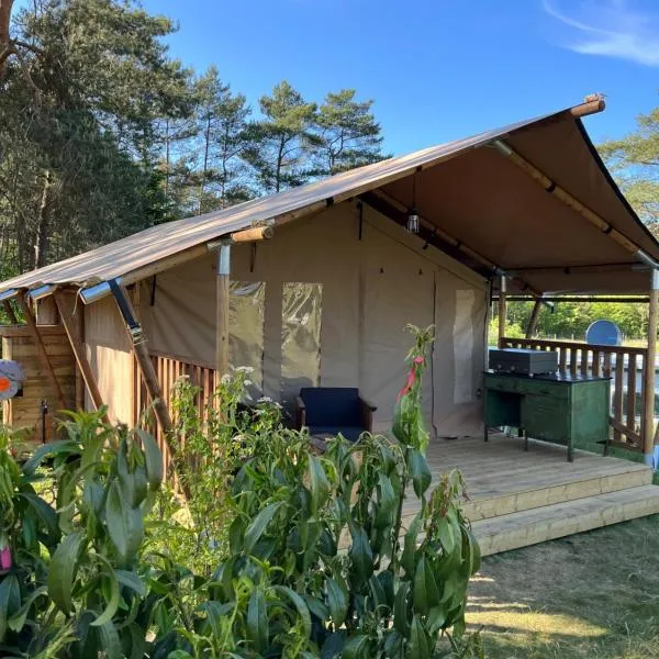 Glampingzelt Heide - Lodge、ゾルタウのホテル
