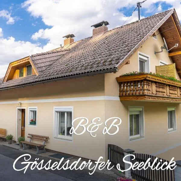 B&B Gösselsdorfer Seeblick, hotel v destinaci Sittersdorf