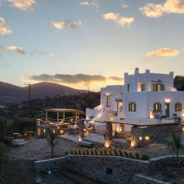 Giampoura Estate Luxury Villa: Káto Potamiá şehrinde bir otel