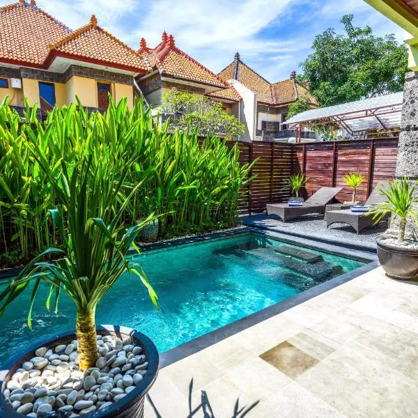 de CINTA Villa - KUTA - 5 bedrooms - Heart of Kuta, hotel v Kutě