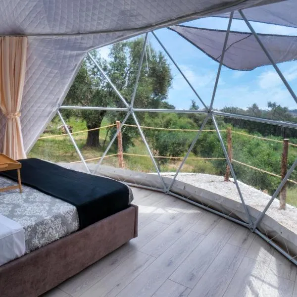 luxury dome tents ikaria ap'esso2, hotel u gradu 'Raches'