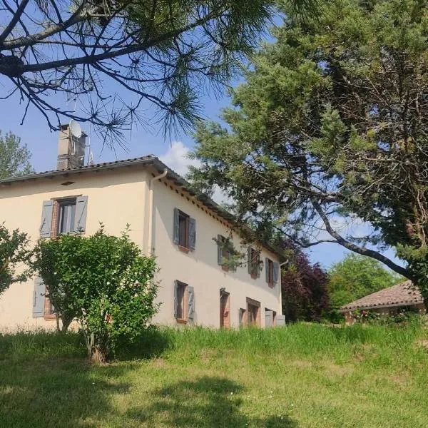 Ferme du Bois du Pouget, hotel v destinaci La Salvetat-Belmontet