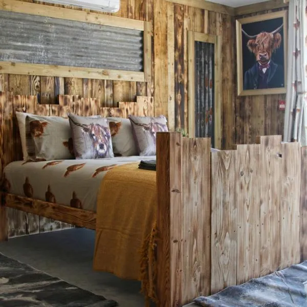 애버에어론에 위치한 호텔 The Moo-tel at Bargoed Farm