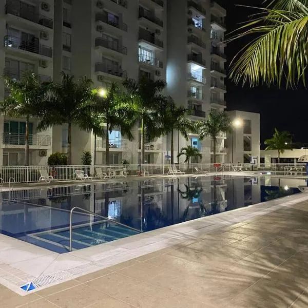 Apto nuevo en Girardot, piscina, BBQ, terraza., hotel v destinaci Girardot