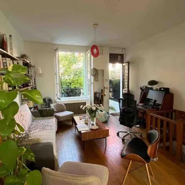 Full equiped house with garden, hotel v Paříži