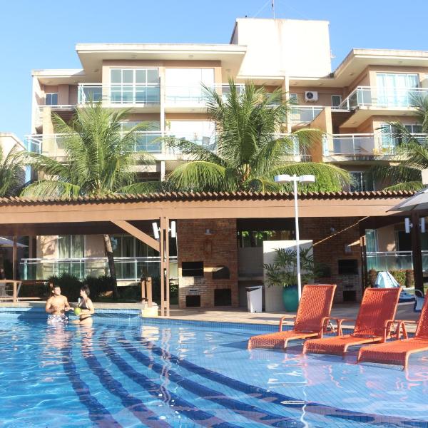 PALM BEACH Porto das Dunas, apartamento todo climatizado TÉRREO a 350 metros Beach Park - Foto 4