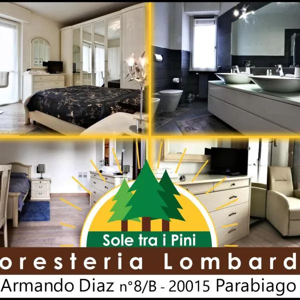 Sole tra i pini - foresteria lombarda, hotel v destinaci Parabiago