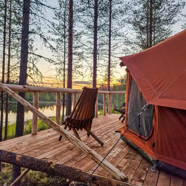 Glamping Laenlammen tila, hotel v destinaci Rovaniemi