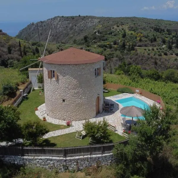 Anemomilos Villa, khách sạn ở Asprogerakata