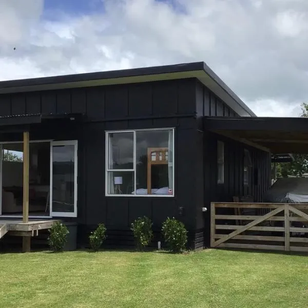 Black Beauty - Double Family Lake House for 12 with a NEW SPA & Pets, hotel in Tokoroa