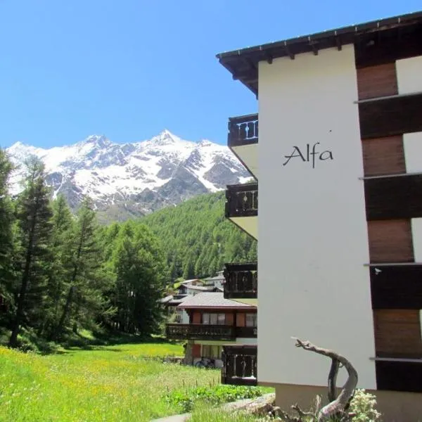 Haus Alfa Studios, hotell sihtkohas Saas-Fee
