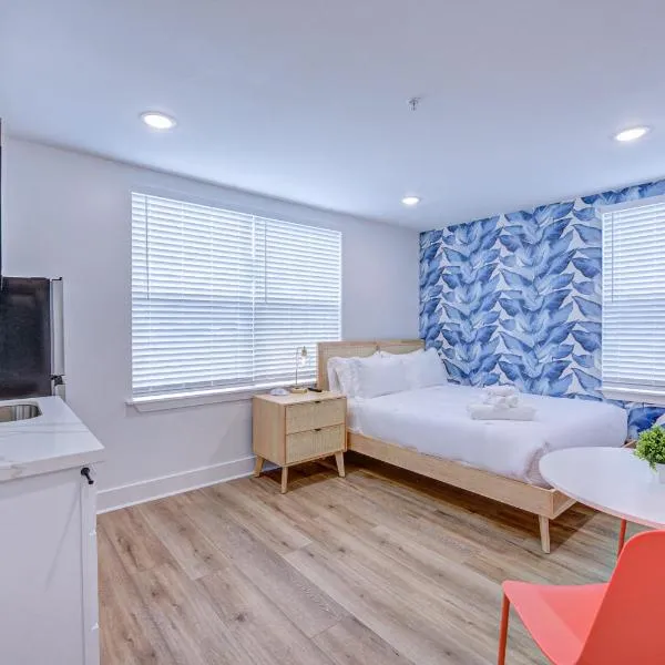 Surf Trip Studio Apartment, hotel en Galveston