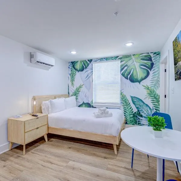 Cheetah Crush Studio Apartment, hotel en Galveston