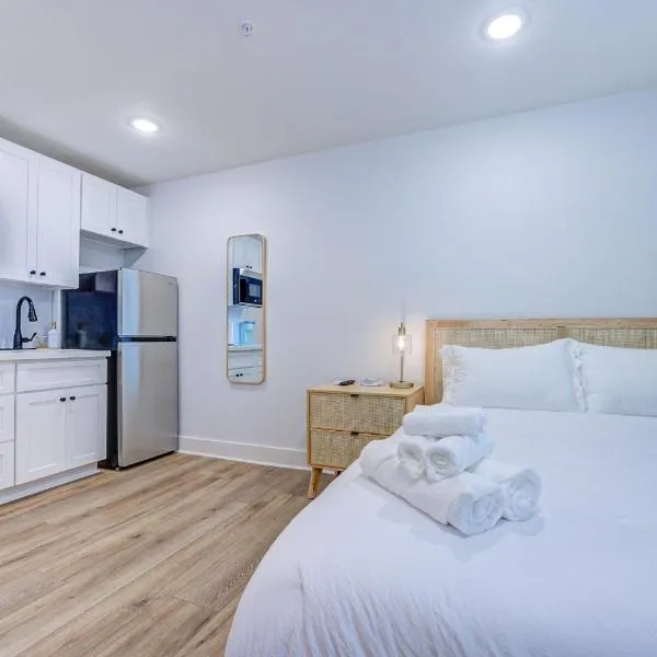 Caribbean Sea Studio Apartment, hotel en Galveston