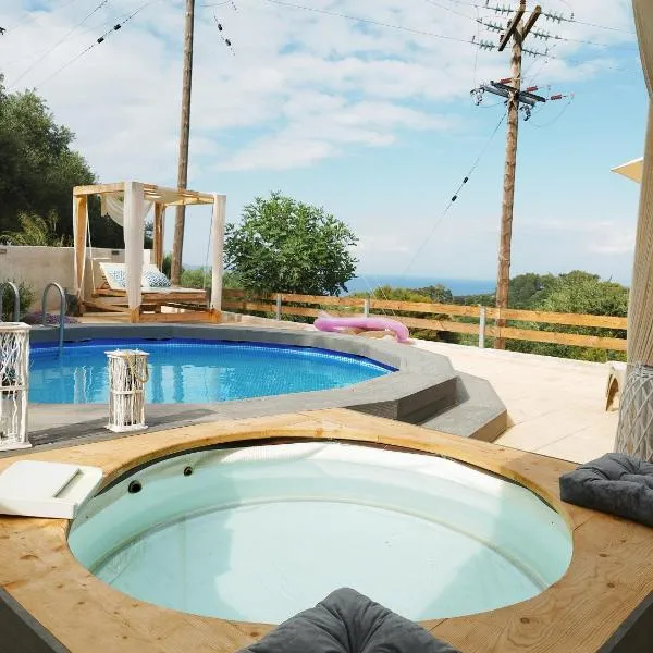 Country House DAFNI with his pets, hotel v mestu Vasilikos