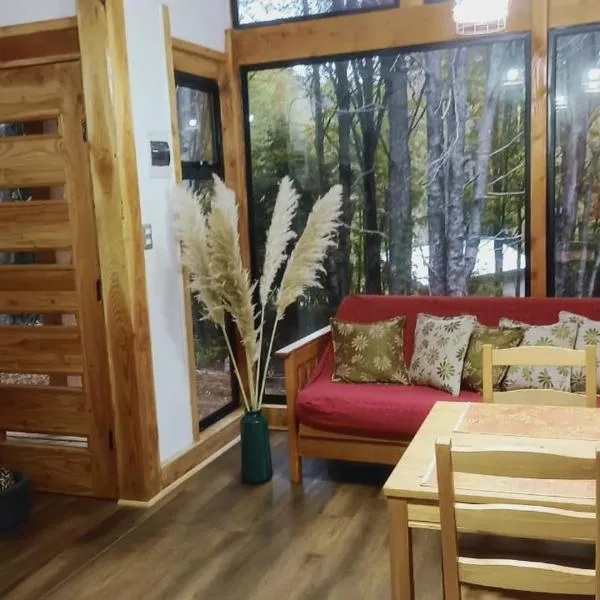 Chalet de montaña en Coñaripe Sector Termas Geométricas "La Escondida", hotel v destinaci Coñaripe