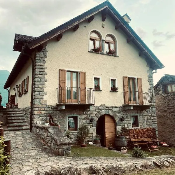 Casa Brencio, hotell i Druogno