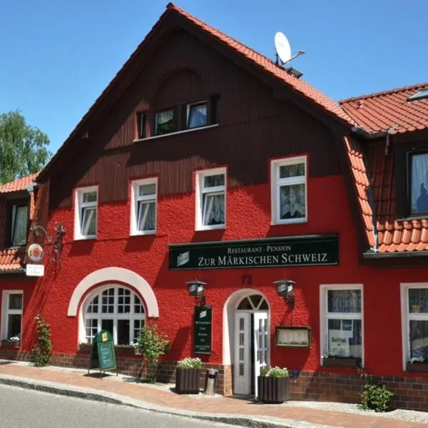 Hotel & Restaurant Märkische Schweiz, hotel in Buckow