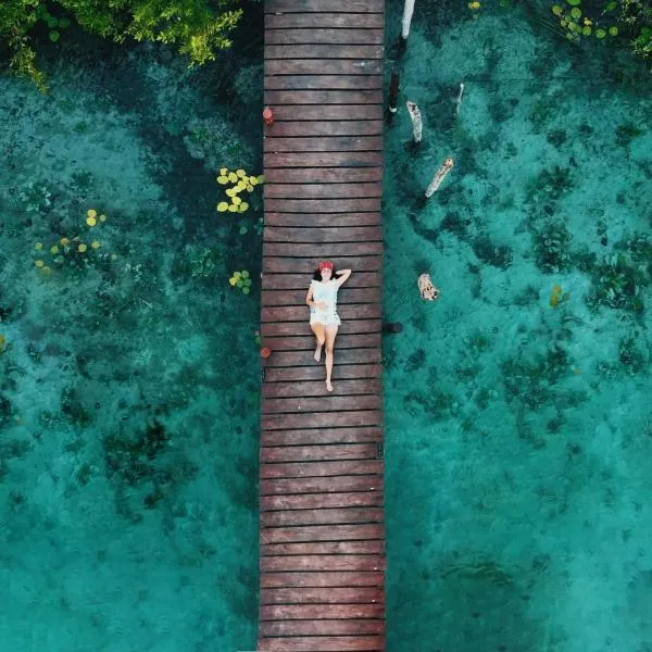 Bluebayou Bacalar, hotel v destinaci Bacalar
