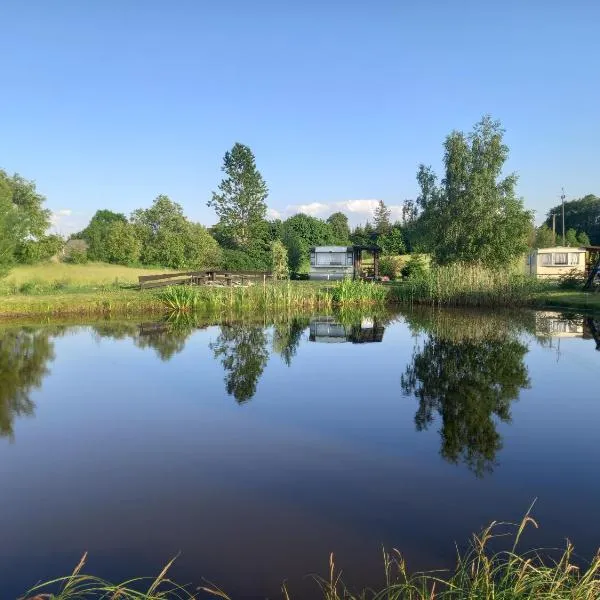 Domki i pokoje nad stawem koło Mrągowa, hotel v destinaci Mrągowo