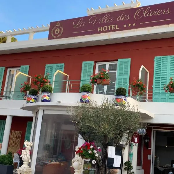 Hôtel La Villa des Oliviers, hôtel à Cagnes-sur-Mer