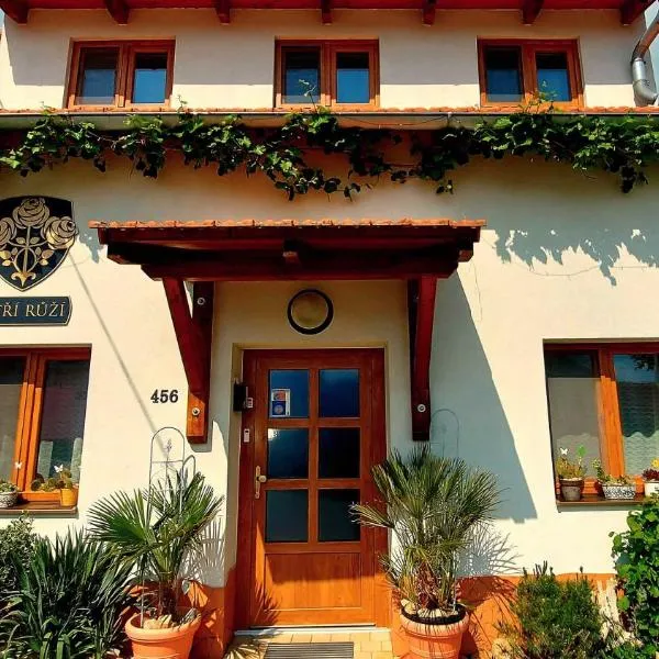 Penzion U TŘÍ RŮŽÍ, hotel v destinaci Vrbice