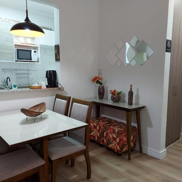 Apartamento Olímpia - 3 min do Parque Termas dos Laranjais - 2 dorms, varanda, piscina, ar condicionado, lazer completo e muito mais ! - Foto 4