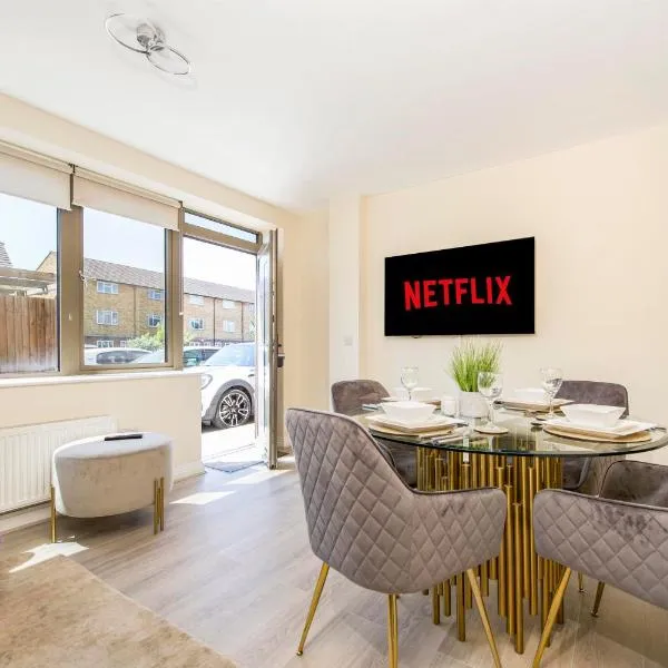 Prime Luxury, Heathrow, FreeParking, WiFi, Netflix, hotell i Yiewsley