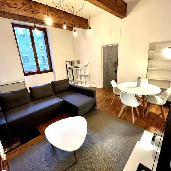 Grenoble Hypercentre - Appartement vieille ville - Wifi, hôtel à Grenoble