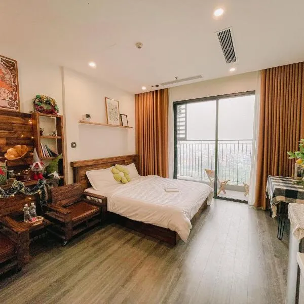 Apartment 1BR-FL22th-R103 Building-Vinhome Ocean Park, hotel v Hanoji