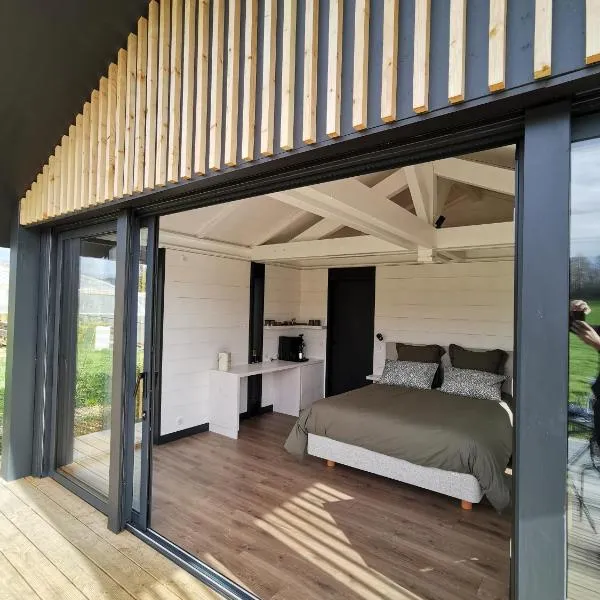 Ecolodge, bain nordique, petit dejeuner, hotel v destinaci Entre-Deux-Monts