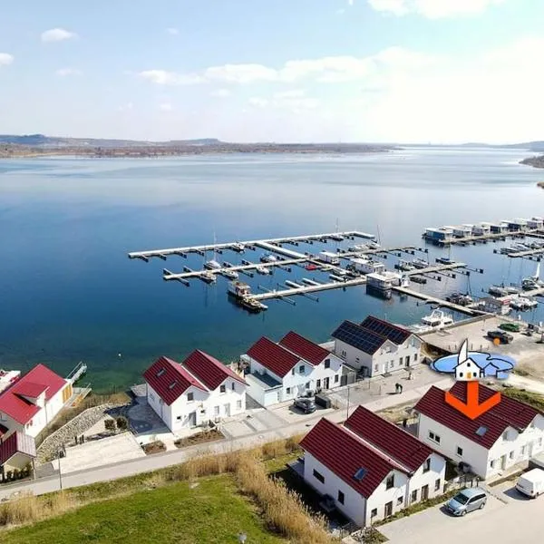 Geiseltalsee Haus am See mit Wallbox, khách sạn ở Mücheln