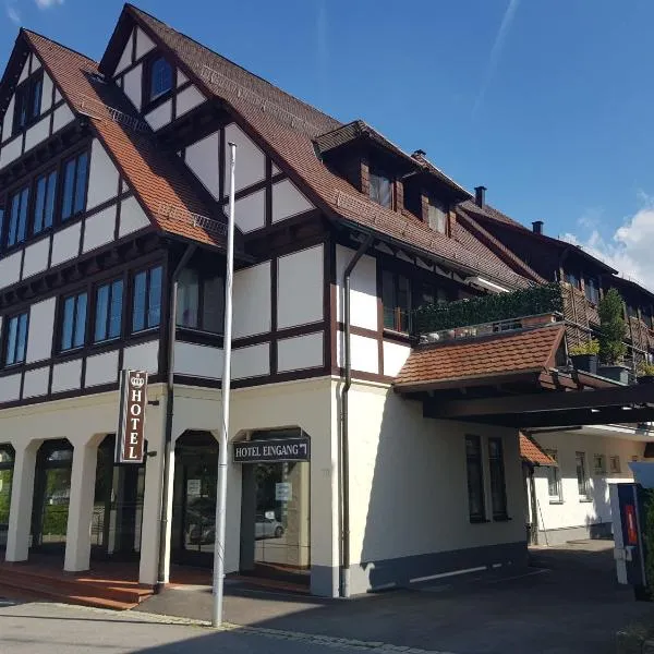 Hotel KRONE Garni, hotel em Herrenberg