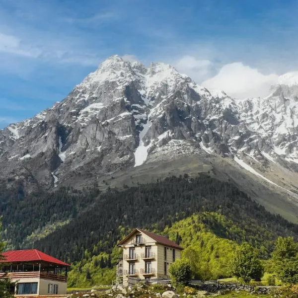 Panorama Ushba, hotel in Tvebishi