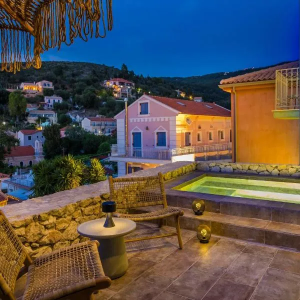 Chromata Assos Villas Kefalonia, хотел в Асос